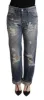 Authentic Mid Waist Baggy Denim Jeans sold by Louxly