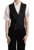 Elegant Leopard Print Waistcoat – Sleeveless Vest sold by Louxly