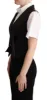 Elegant Leopard Print Waistcoat – Sleeveless Vest sold by Louxly
