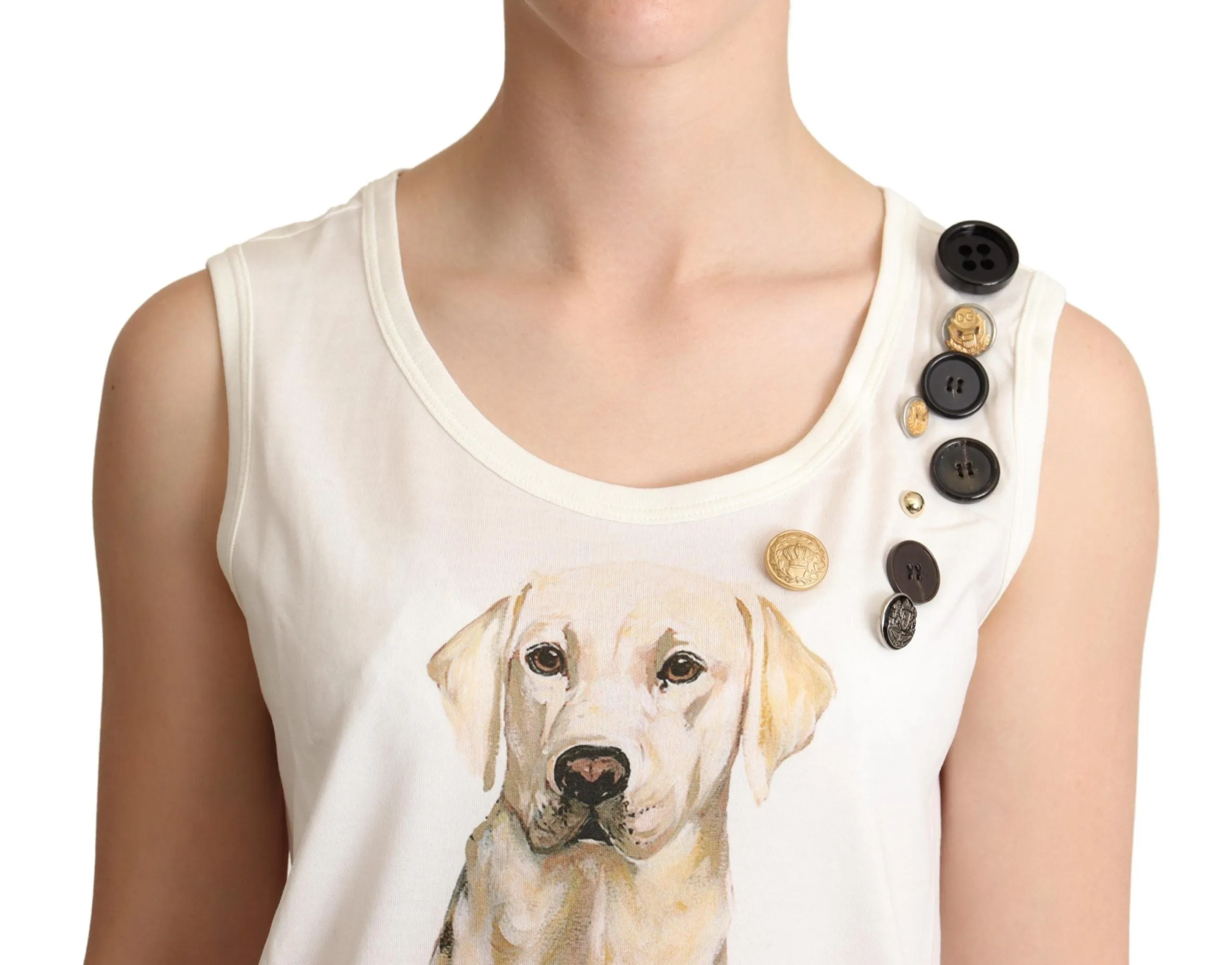 Chic Canine Floral Sleeveless Tank sold by Louxly product image thumbnail 4