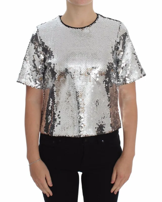 Sequined Elegance Blouse sold by Louxly