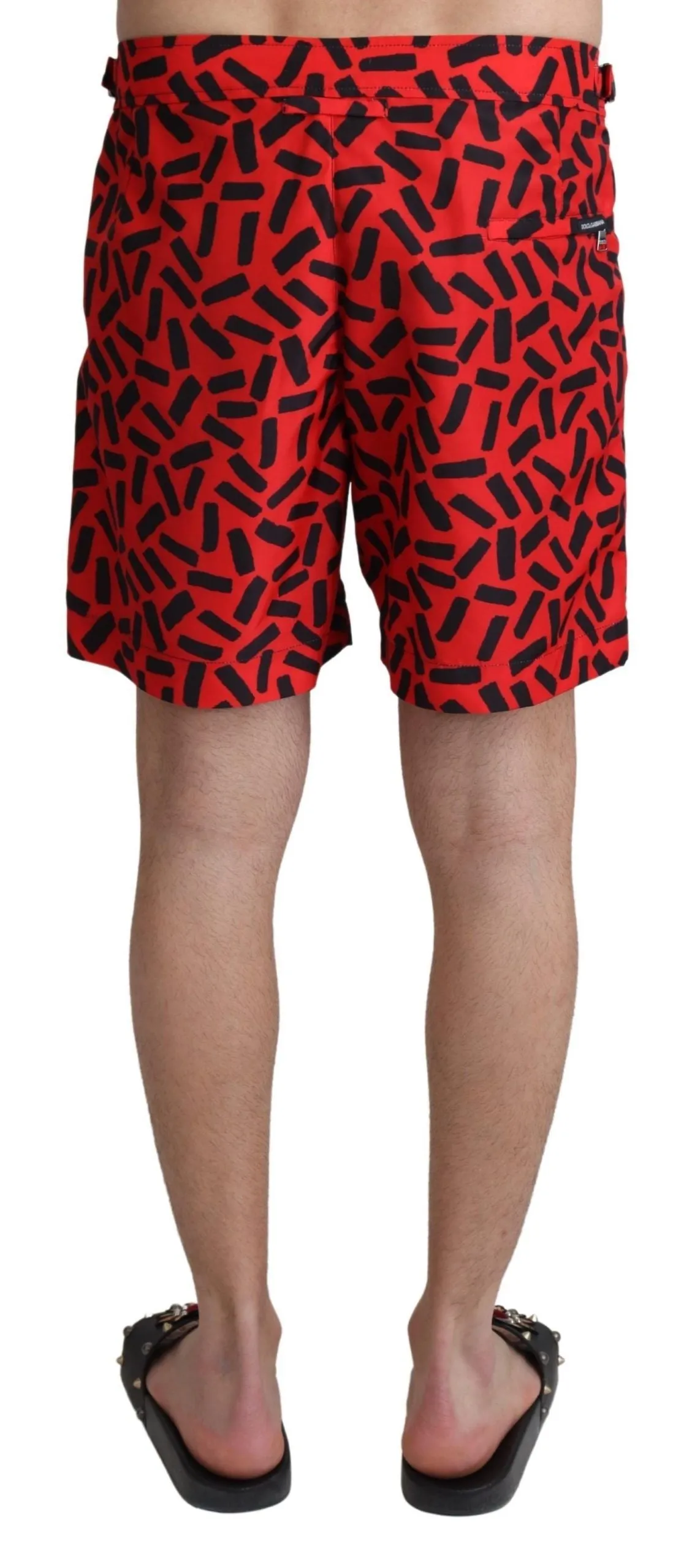 Chic Red Swim Trunks Boxer Shorts sold by Louxly product image thumbnail 3