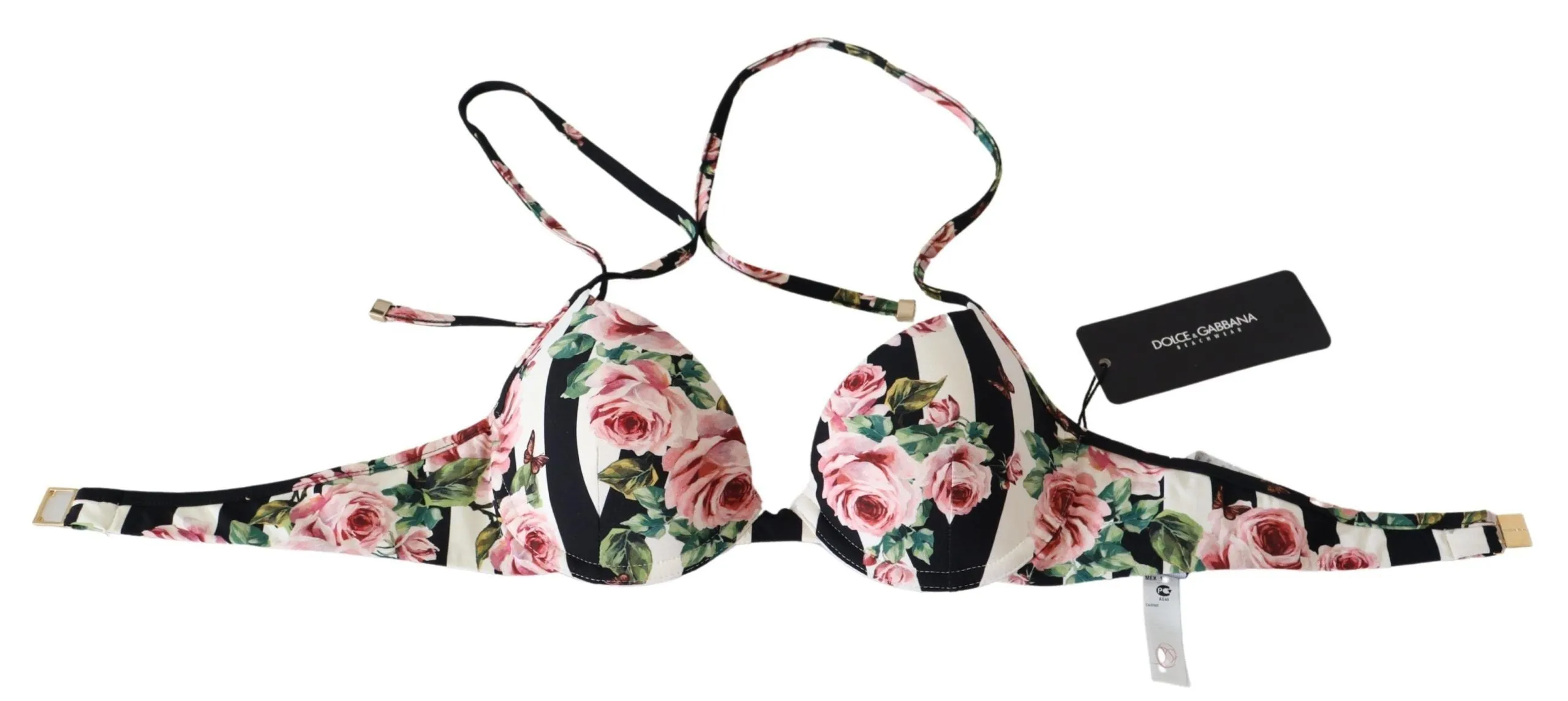 Elegant Rose Print Bikini Top sold by Louxly product image thumbnail 3
