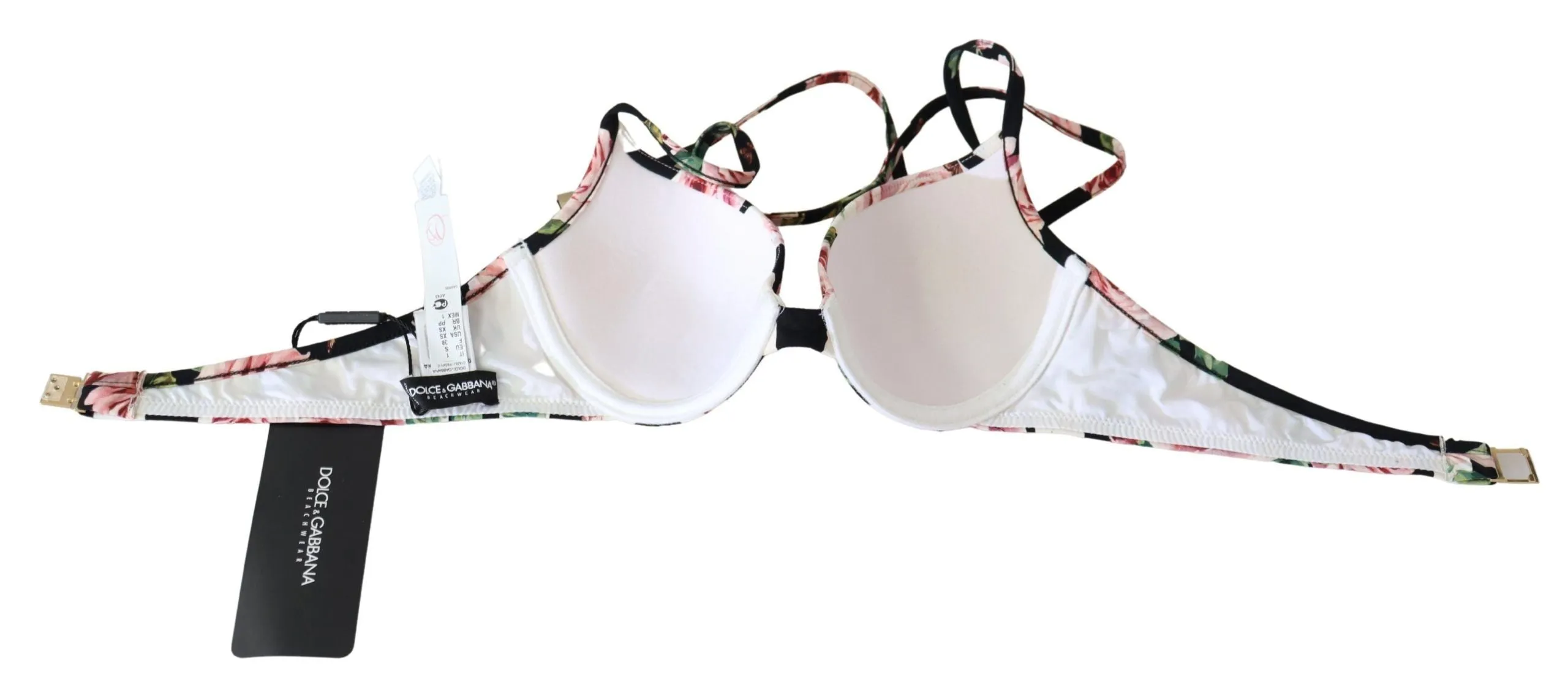 Elegant Rose Print Bikini Top sold by Louxly product image thumbnail 5