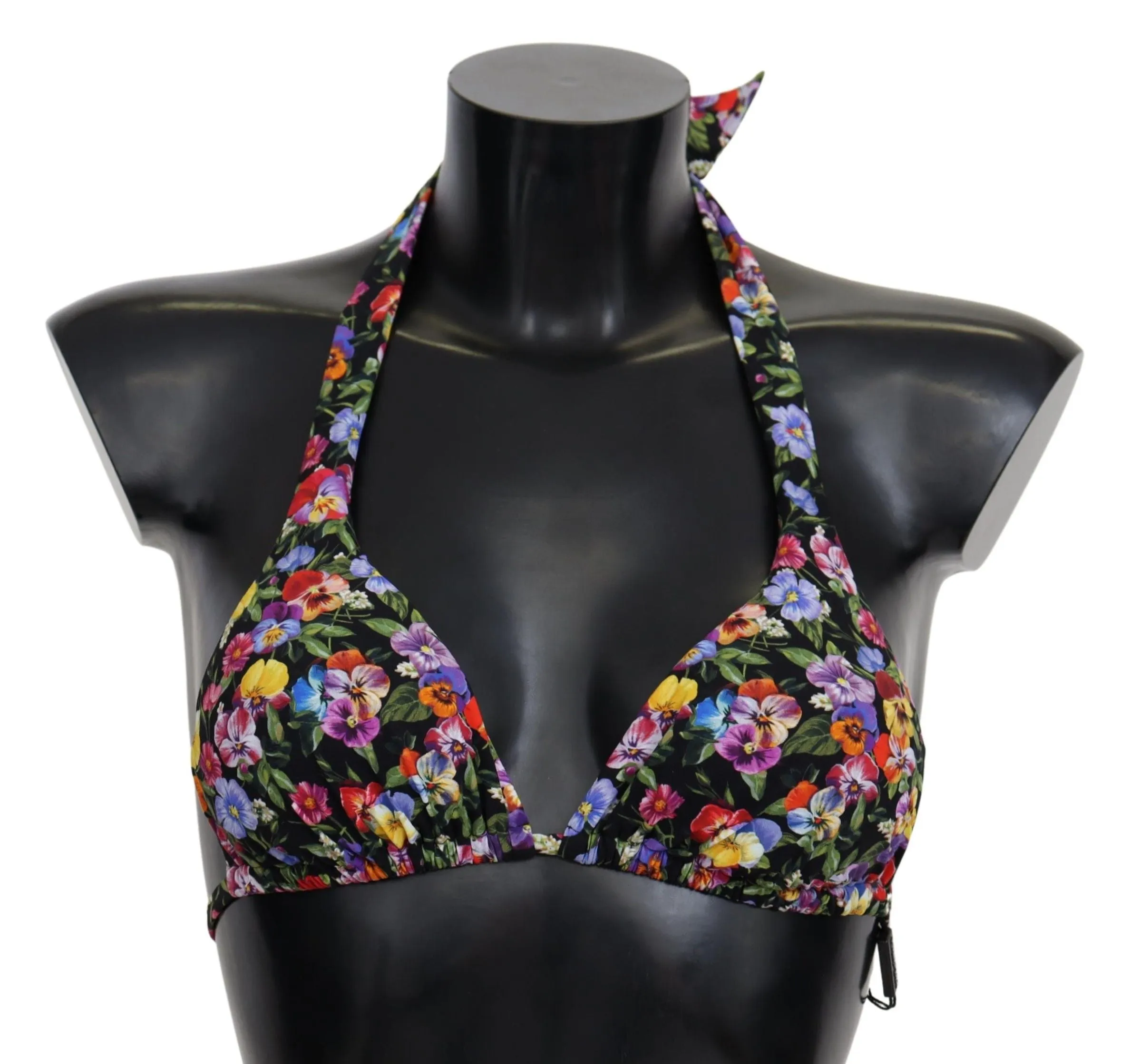 Chic Floral Printed Bikini Top sold by Louxly