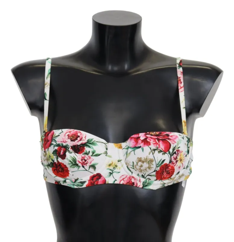 Elegant Floral Bikini Top – Summer Chic sold by Louxly