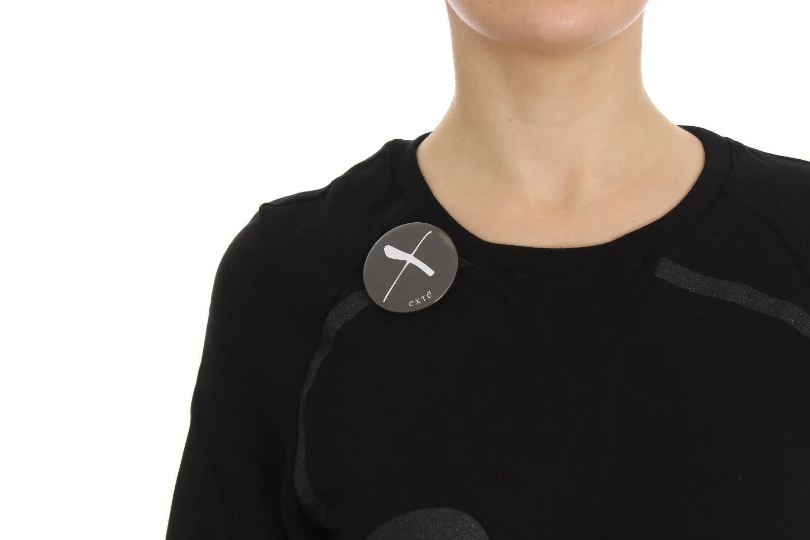 Chic Skull Motif Crew-Neck Cotton Sweater sold by Louxly product image thumbnail 5