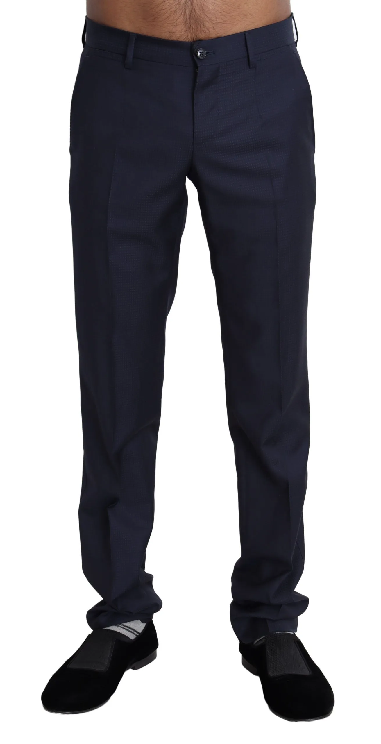 Elegant Slim Fit Wool Blend Dress Pants sold by Louxly