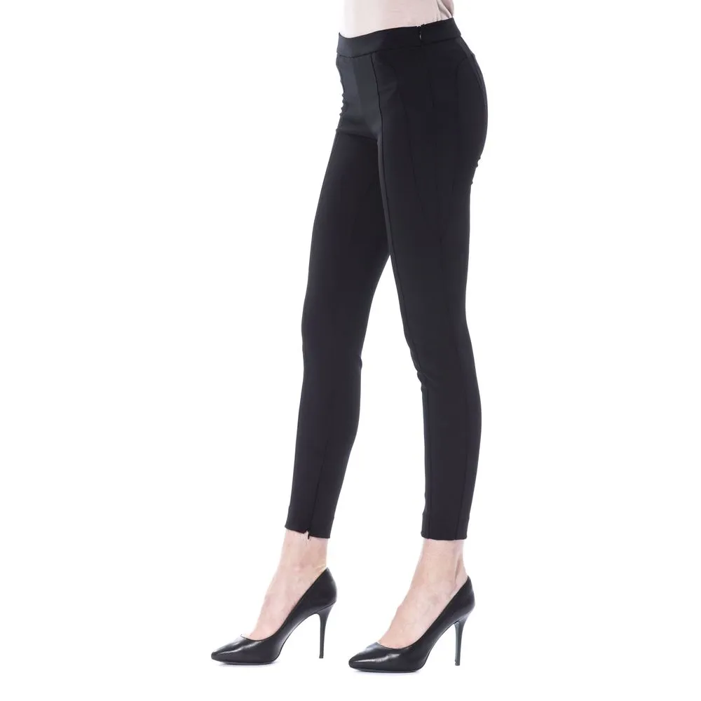 Black Polyester Women Pants sold by Louxly product image thumbnail 2