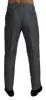 Elegant Gray Slim Fit Dress Trousers sold by Louxly