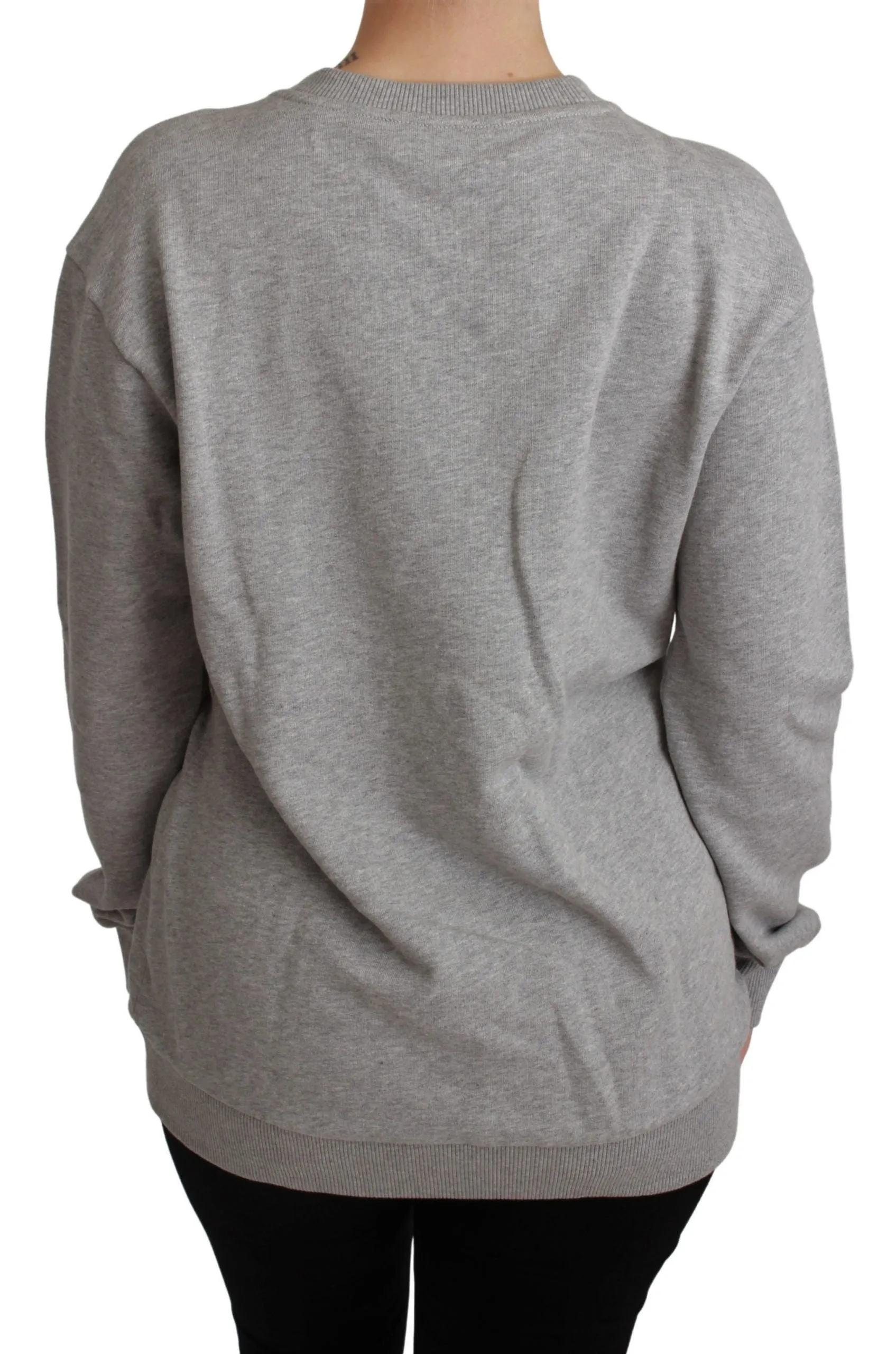 Elegant Multicolor Embroidered Crew-neck Sweater sold by Louxly product image thumbnail 4