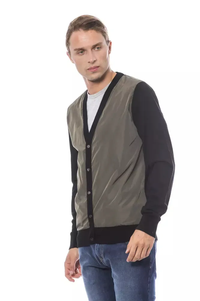 Multicolor Wool Men Cardigan sold by Louxly product image thumbnail 2