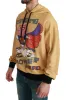 Exquisite Gold Hooded Cotton Sweater sold by Louxly