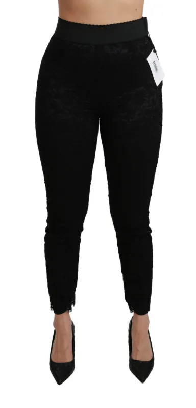 Elegant High Waist Lace Pants sold by Louxly