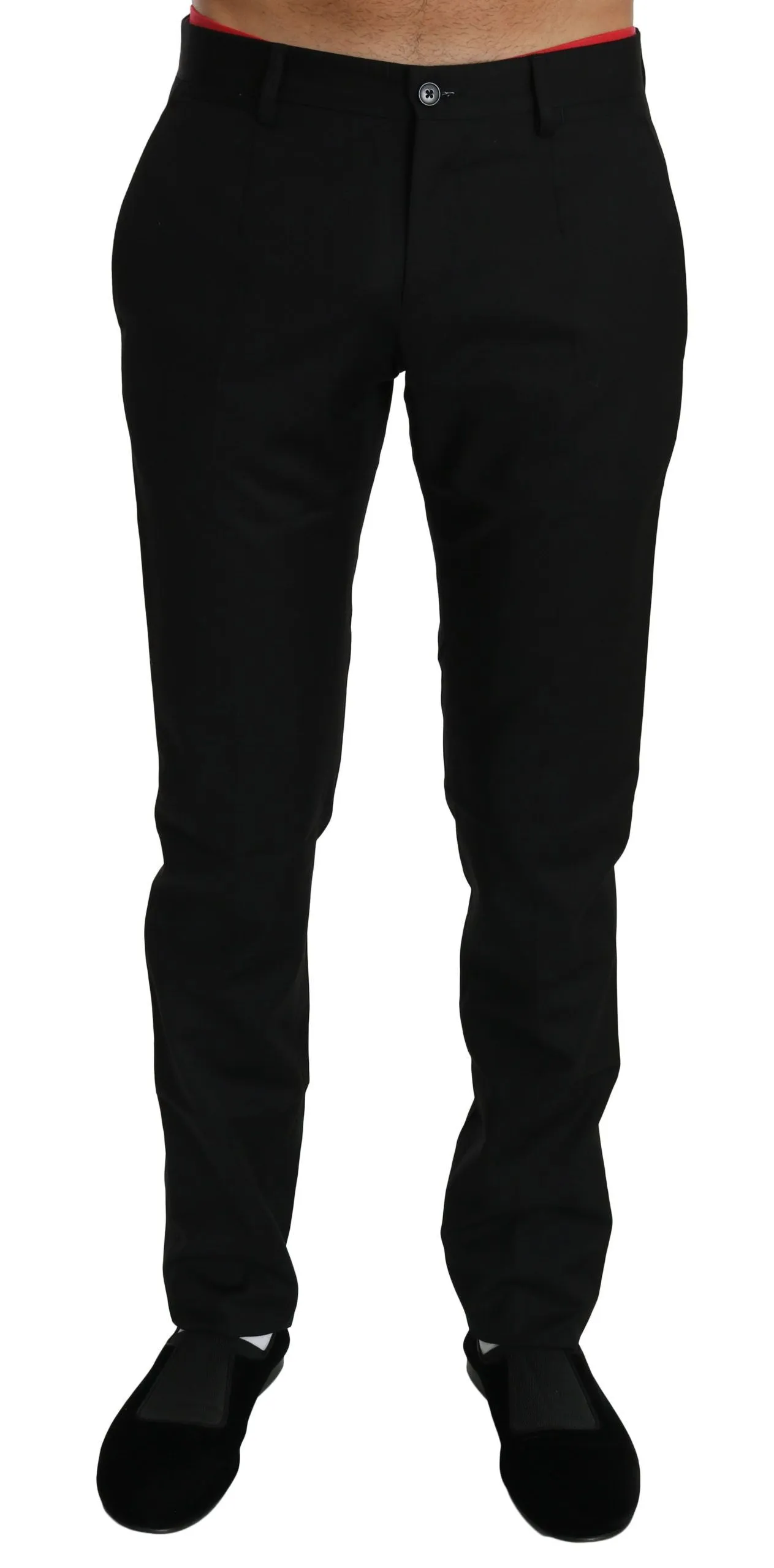 Elegant Black Wool Dress Pants sold by Louxly product image thumbnail 4