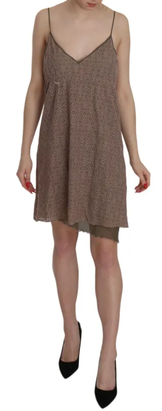 Chic Green A-Line Spaghetti Strap Mini Dress sold by Louxly