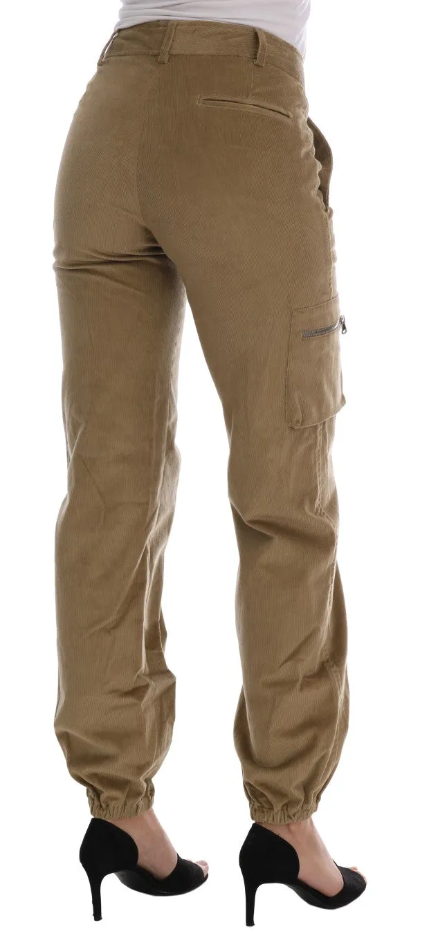 Chic Beige Casual Pants for Sophisticated Style sold by Louxly product image thumbnail 3