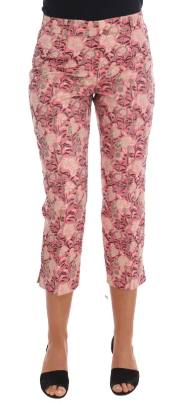 Elegant Floral Brocade Pants sold by Louxly