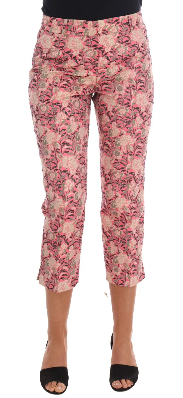 Elegant Floral Brocade Pants sold by Louxly