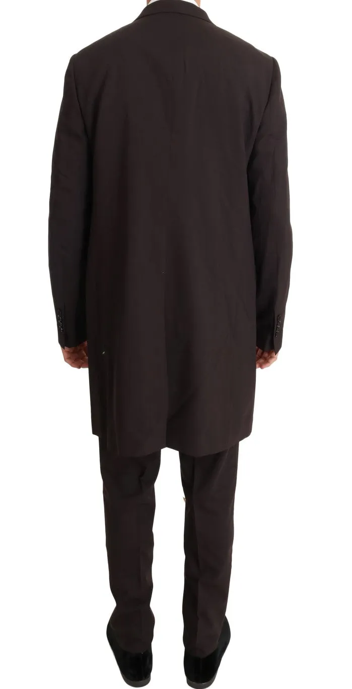 Elegant Bordeaux Double Breasted Suit sold by Louxly product image thumbnail 3