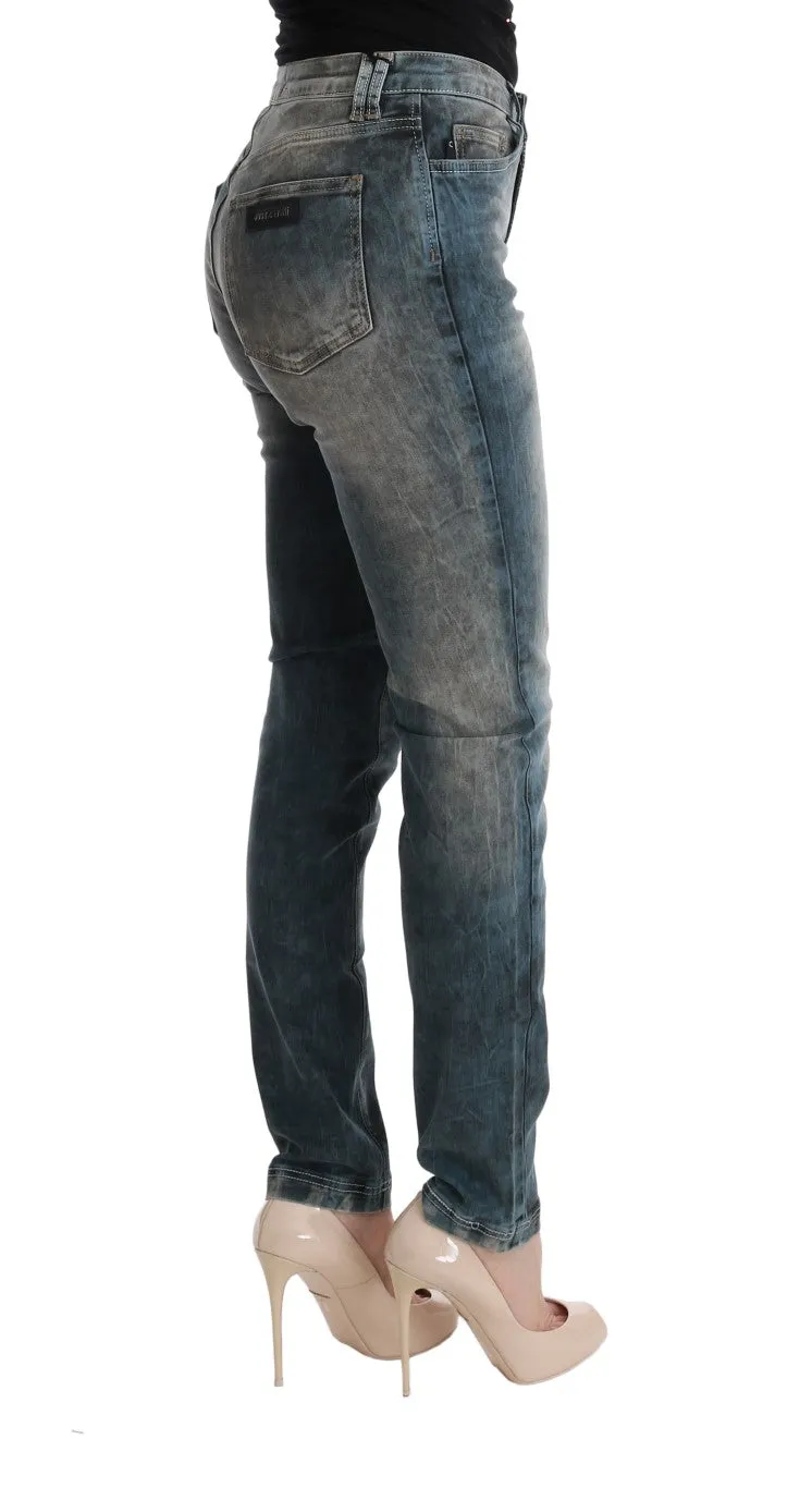 Chic Blue Wash Slim Fit Jeans sold by Louxly product image thumbnail 4