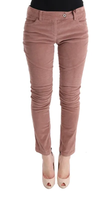 Chic Brown Capri Cropped Pants for Elegant Evenings sold by Louxly