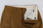 Elegant Brown Formal Trousers for Men sold by Louxly