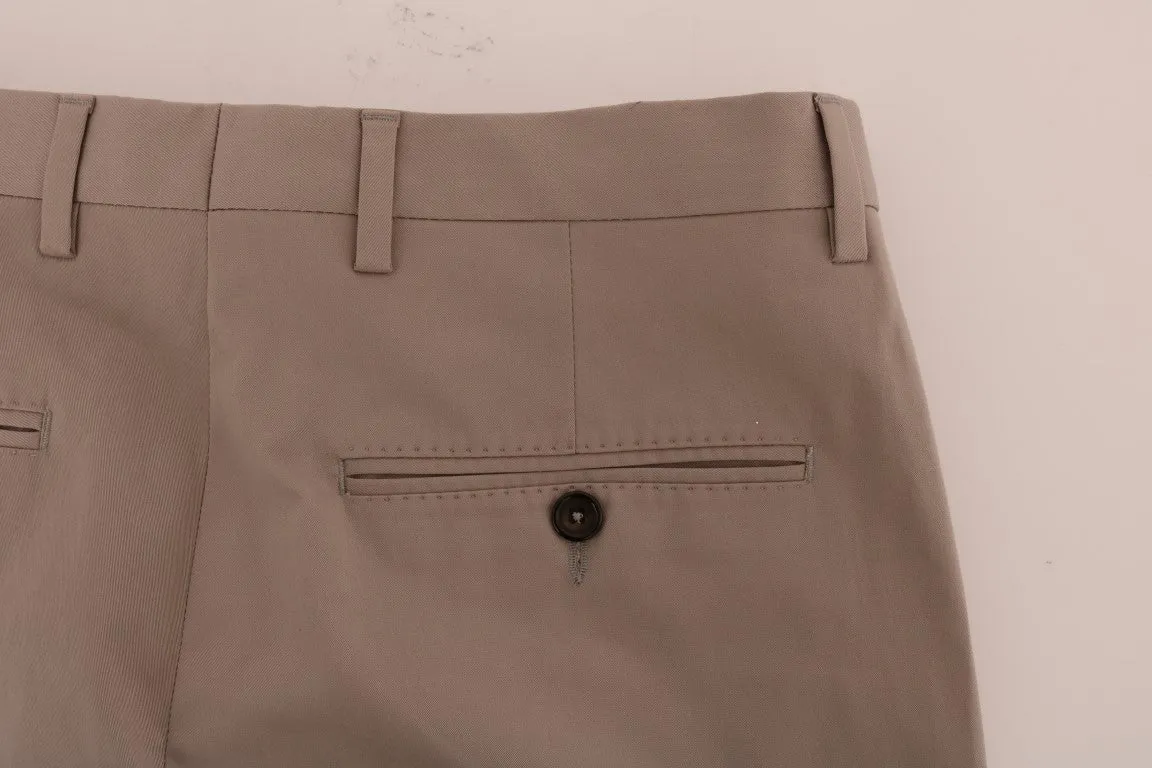 Chic Beige Chinos Casual Pants sold by Louxly product image thumbnail 5