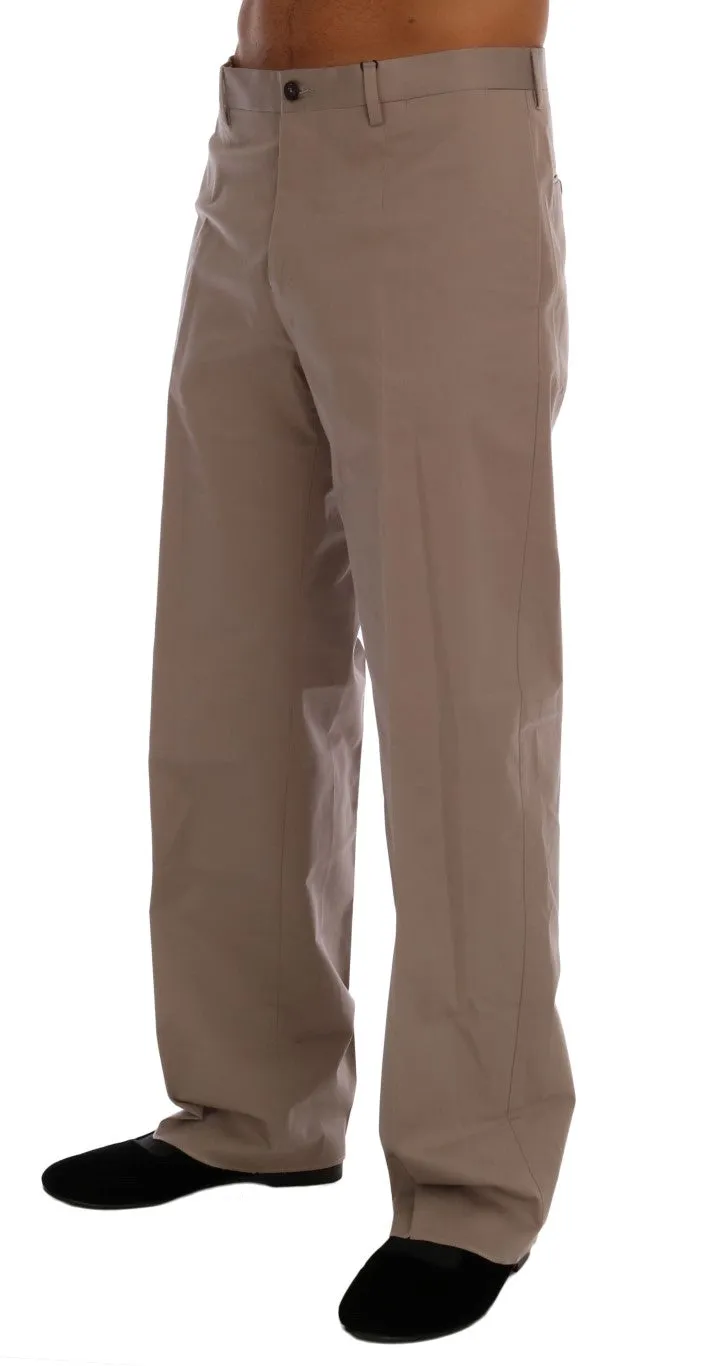 Chic Beige Chinos Casual Pants sold by Louxly product image thumbnail 2