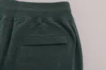 Elegant Green Cashmere Sport Pants sold by Louxly