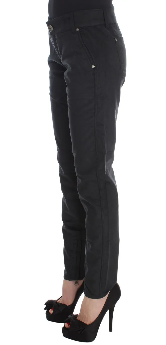 Chic Black Regular Fit Trousers sold by Louxly product image thumbnail 2