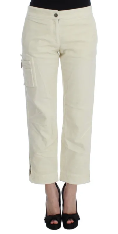 Beige Capri Cropped Chic Pants sold by Louxly