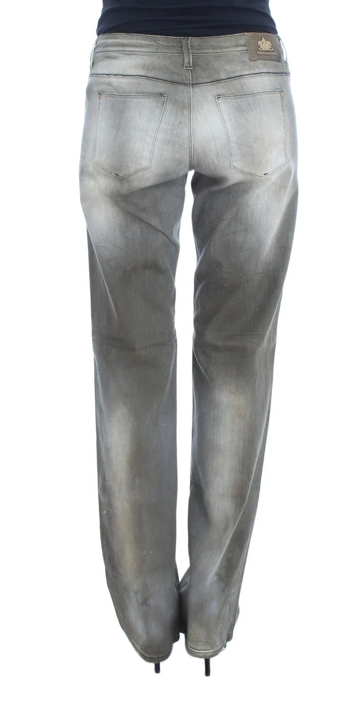 Chic Gray Wash Boyfriend Jeans sold by Louxly product image thumbnail 3