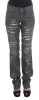 Chic Gray Wash Straight Fit Jeans sold by Louxly