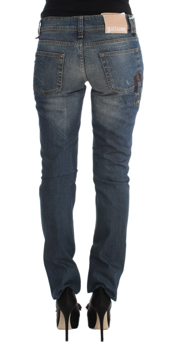 Chic Slim Fit Blue Jeans sold by Louxly product image thumbnail 3