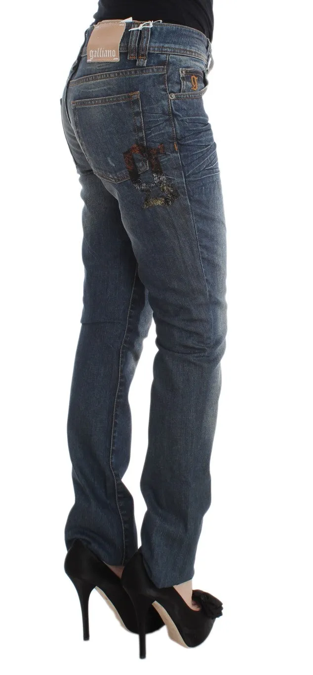 Chic Slim Fit Blue Jeans sold by Louxly product image thumbnail 4