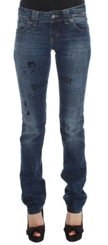 Elegant Slim Bootcut Denim Jeans sold by Louxly