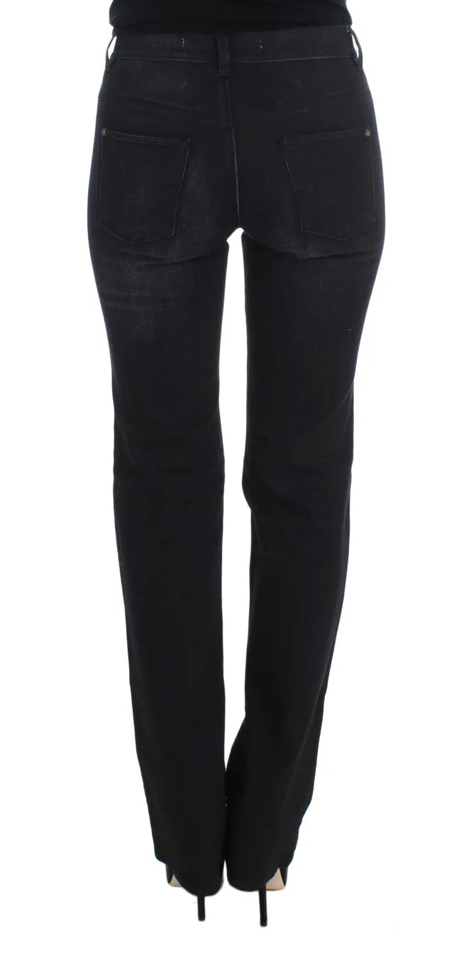 Chic Slim Fit Bootcut Denim Jeans sold by Louxly product image thumbnail 3