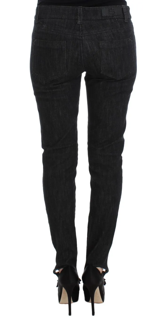 Elegant Slim Fit Blue Jeans sold by Louxly product image thumbnail 3