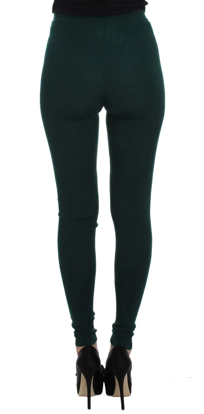 Emerald Treasure High Waist Cashmere Pants sold by Louxly product image thumbnail 3