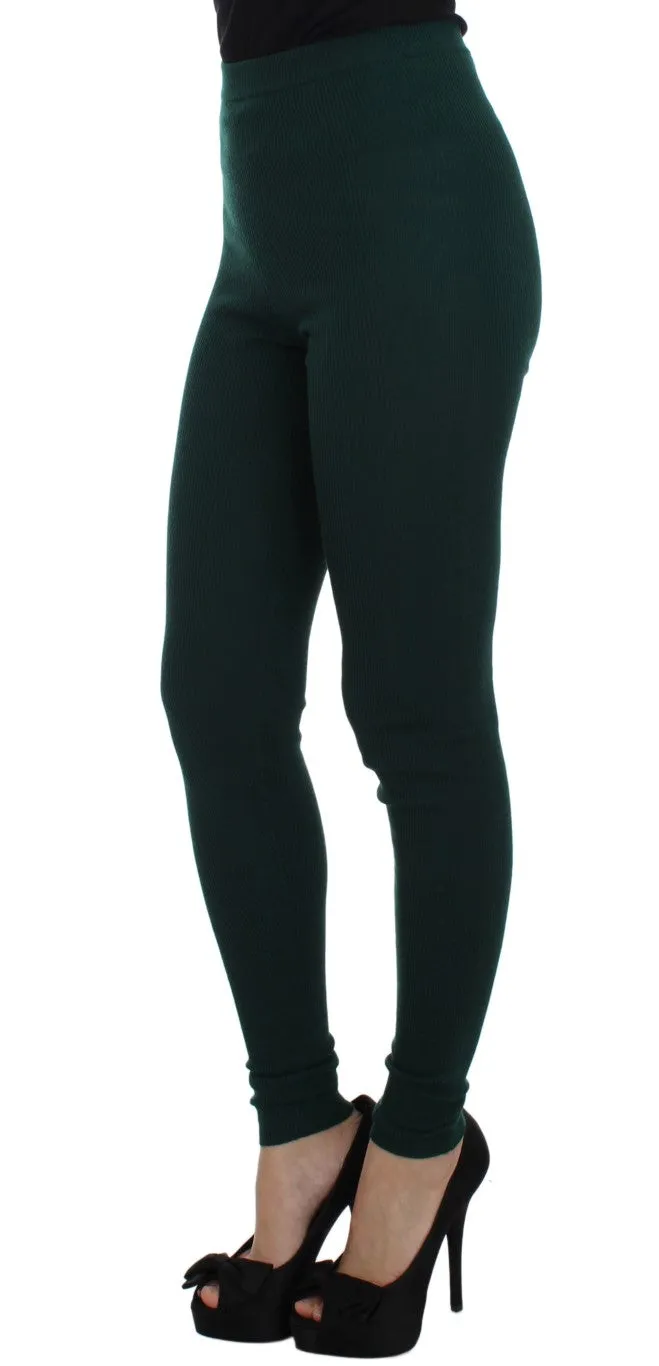 Emerald Treasure High Waist Cashmere Pants sold by Louxly product image thumbnail 2