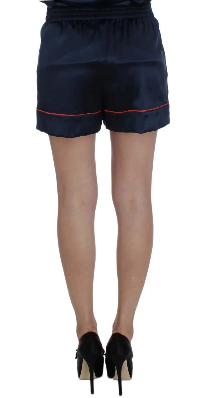 Elegant Silk Stretch Mini Shorts sold by Louxly product image thumbnail 3