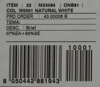 Elegant White Silk Blend Underwear sold by Louxly product image thumbnail 5