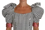 Elegant Cropped Corset Top with Crystal Buttons sold by Louxly