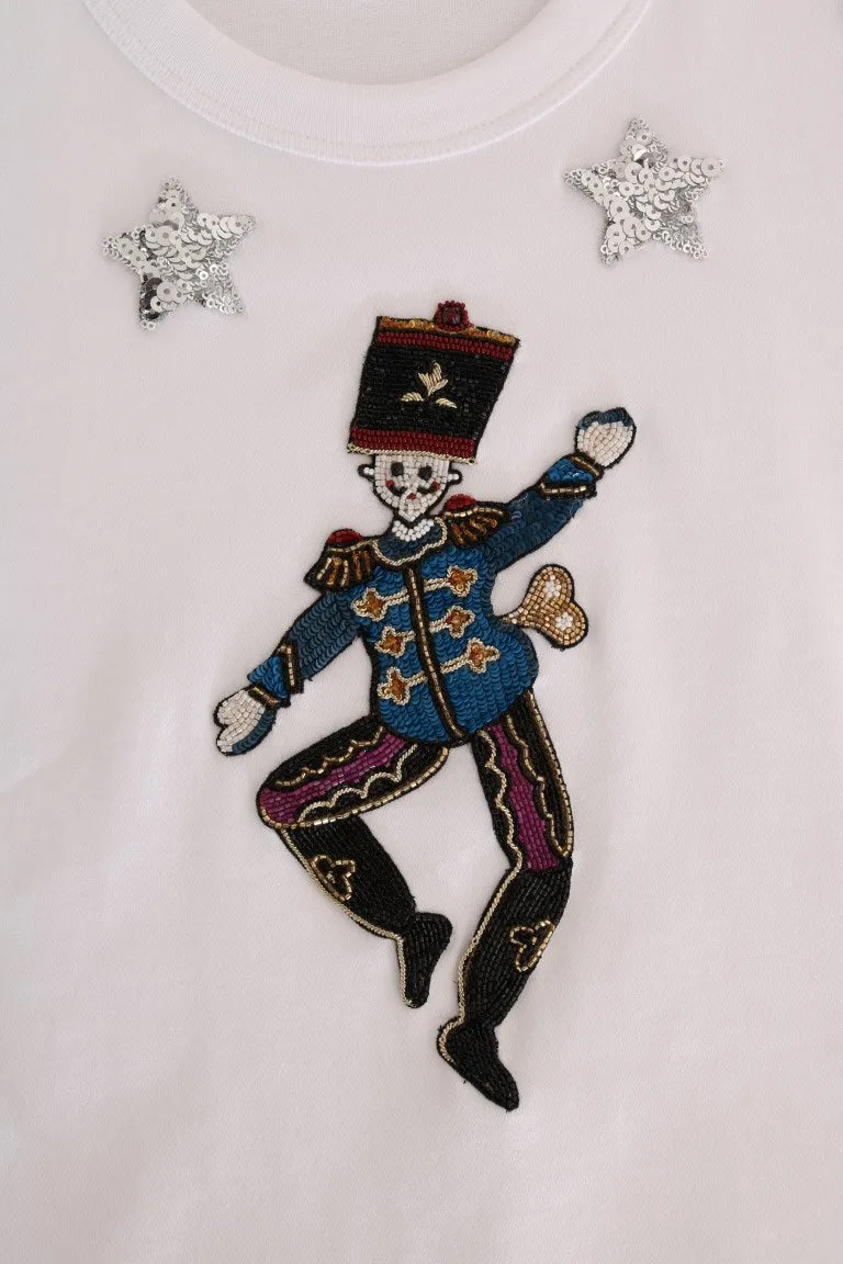 Sequined Fairy Tale Cotton T-Shirt sold by Louxly product image thumbnail 5
