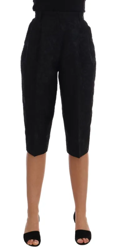 Elegant Floral Brocade Dress Shorts sold by Louxly