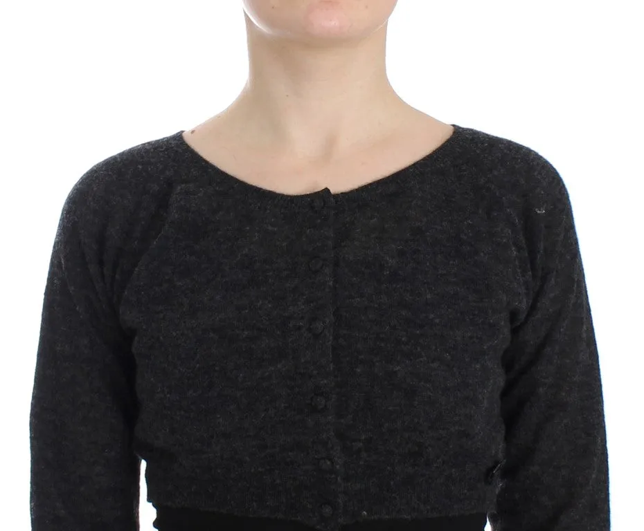 Chic Cropped Alpaca Wool Sweater sold by Louxly product image thumbnail 5