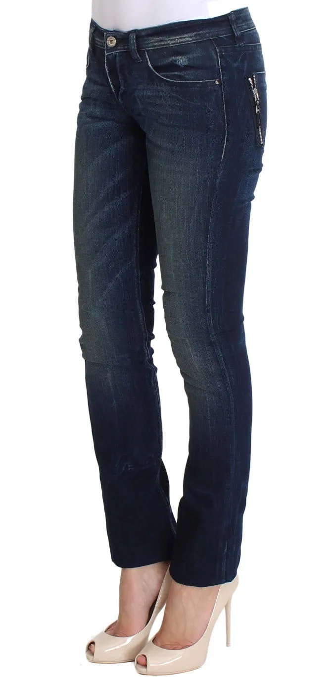 Chic Slim Fit Skinny Blue Jeans sold by Louxly product image thumbnail 2