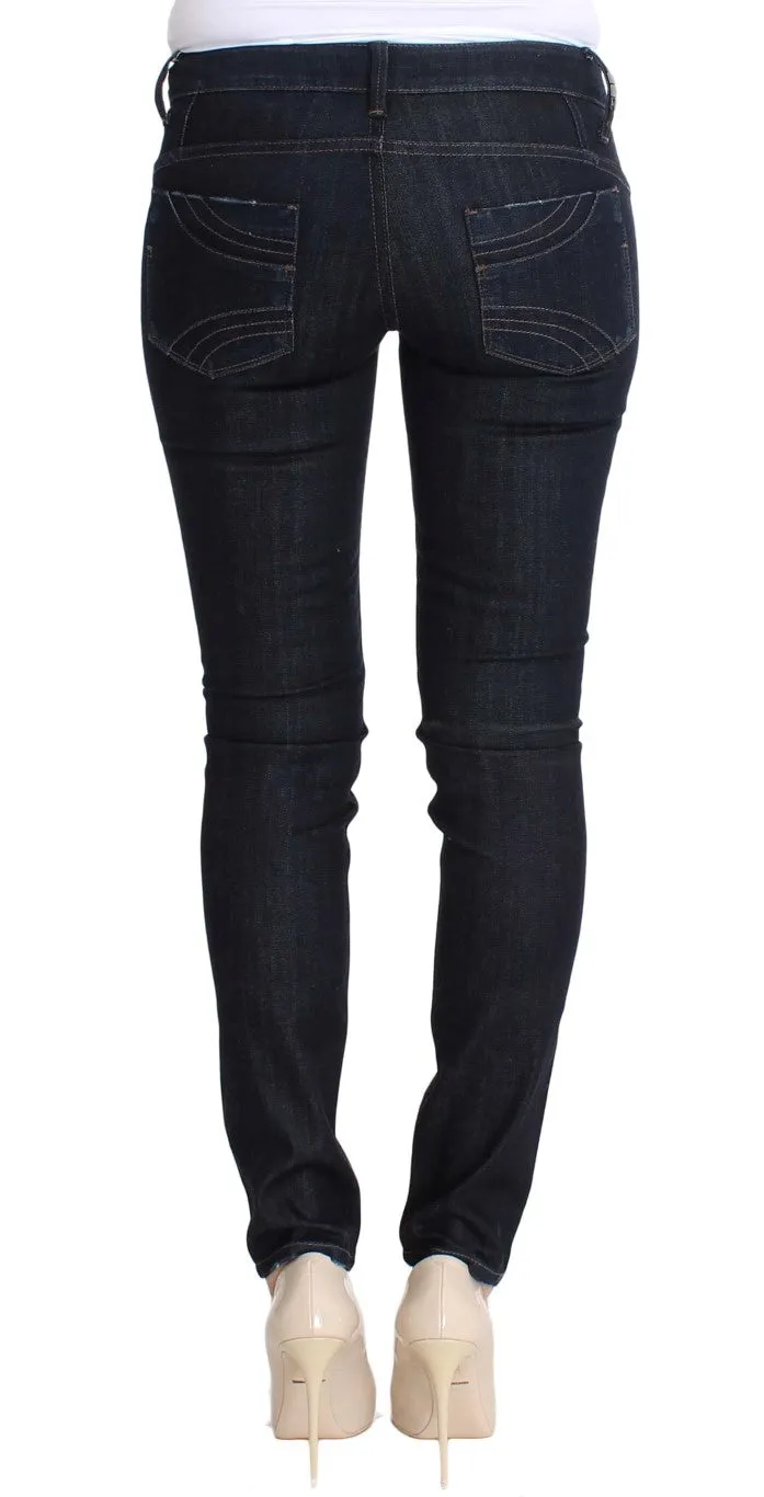 Chic Slim Fit Skinny Blue Jeans sold by Louxly product image thumbnail 3