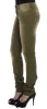 Green Slim Fit Cotton Stretch Jeans sold by Louxly